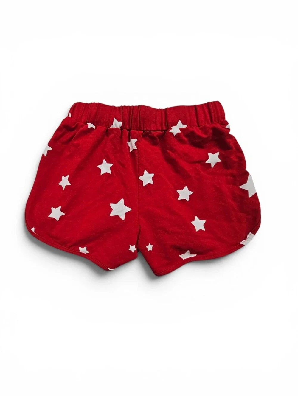 Elizabeth+Faith Americana Stars Shirt And Shorts Set In Red And White Stars Sz 8